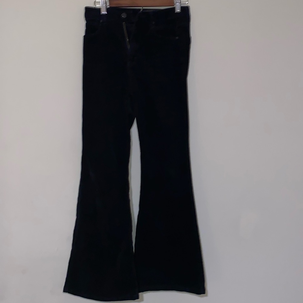 Size 7 black corduroy pants 98% cotton